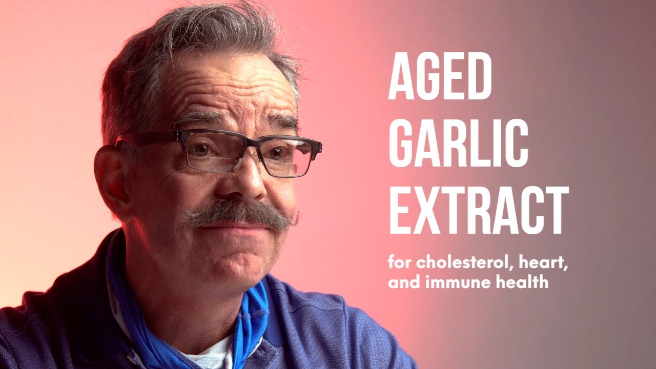 Take aged garlic for a plethora of health benefits