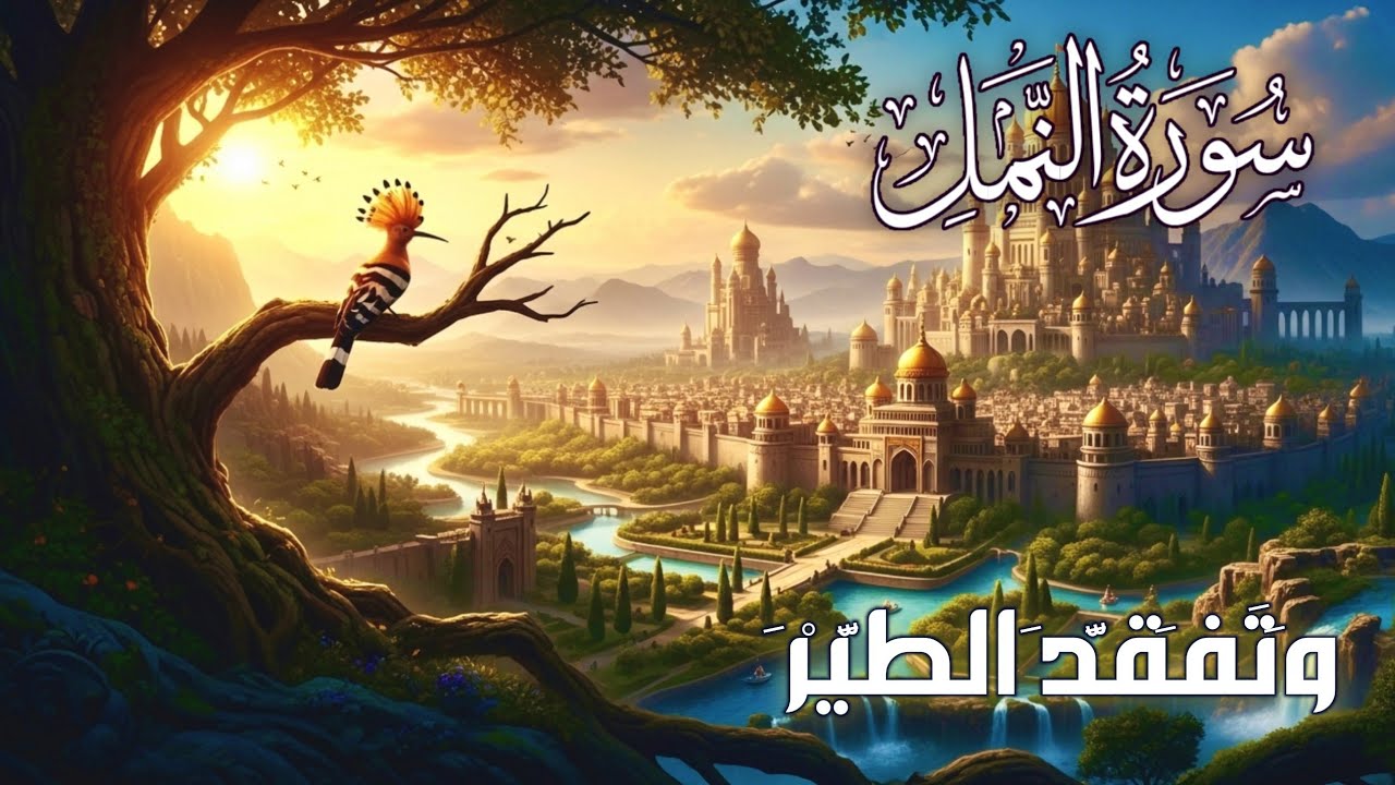 تلاوة مباركة من سورة النمل برواية حفص عن عاصم | القارئ إبراهيم أبو عزومة 