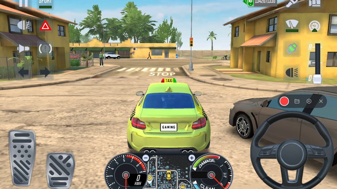 City Taxi Sim 3D - Realistic Car Driving Games Android iOS Gameplay #66