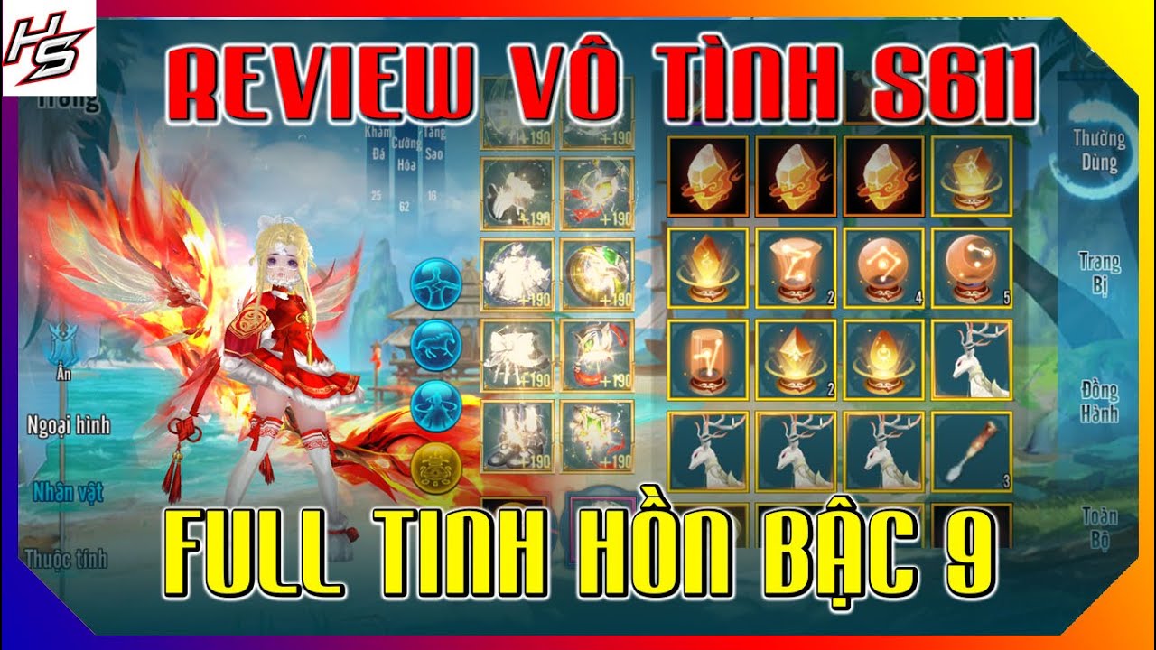 VLTK MOBILE - Review Vô Tình S611 - Full Tinh Hồn bậc 9 | Thiên Nhai TV