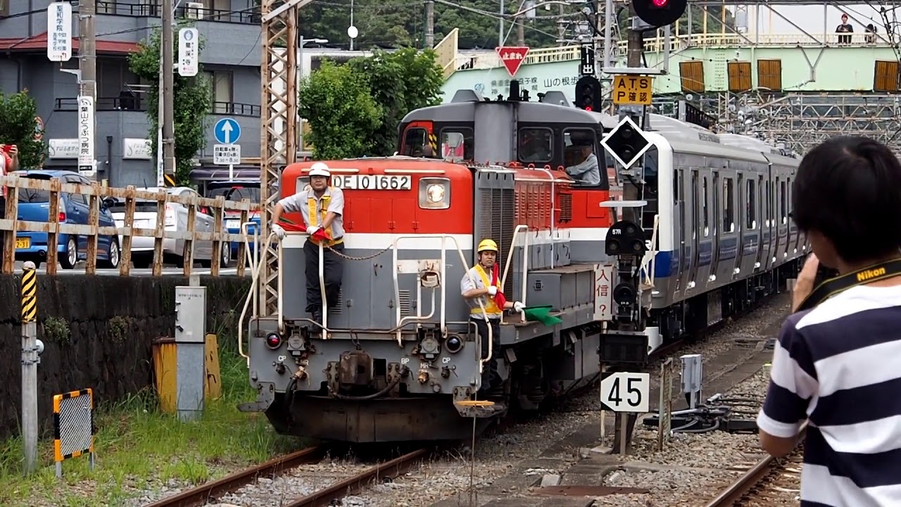 2019/07/23 【甲種輸送 & 試運転】 E531系 K479+K478編成 逗子駅 | JR East: Test Run of E531 Series at Zushi