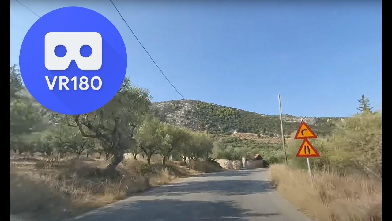 Driving in Zante, from Keri towards Zante town. Zakynthos island, Greece - no audio -