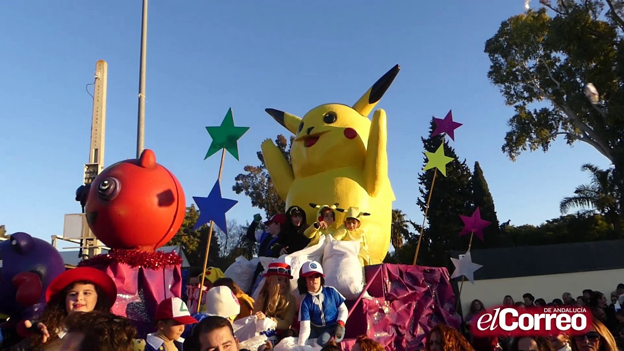 Masiva Cabalgata de Reyes Magos en Utrera