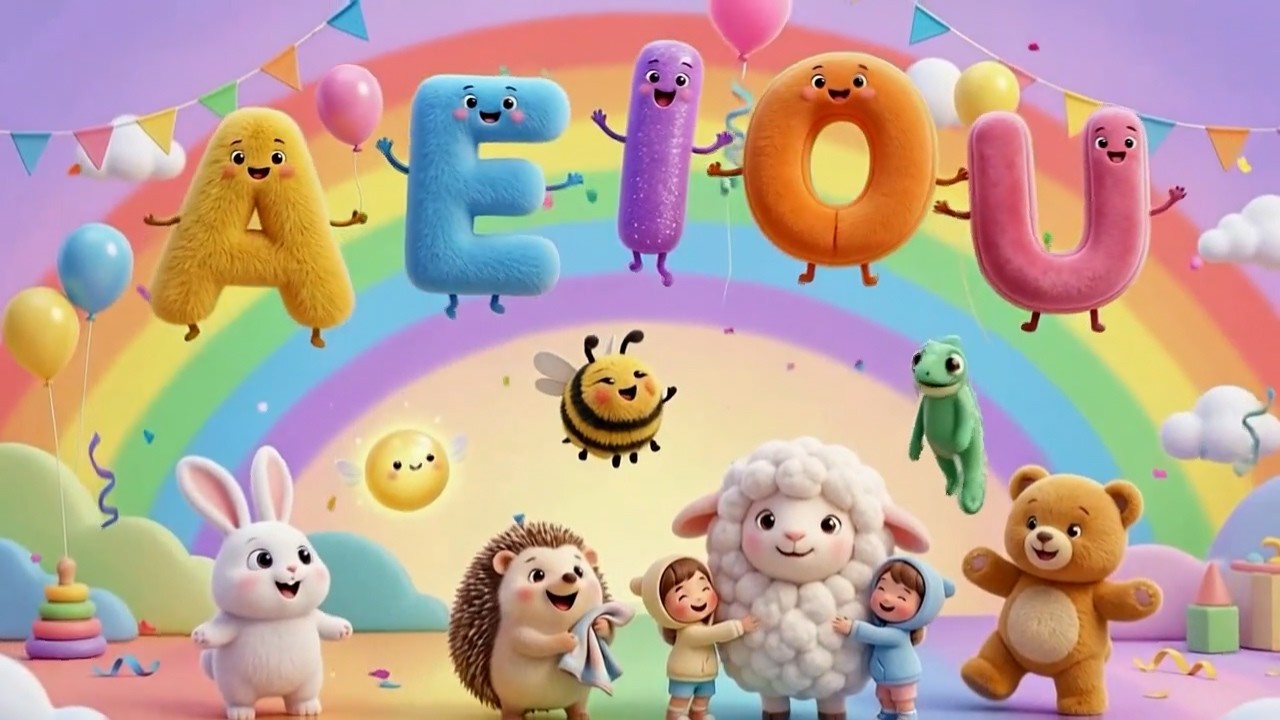 NUEVOS AMIGOS A-E-I-O-U - APRENDIZAJE TEMPRANO