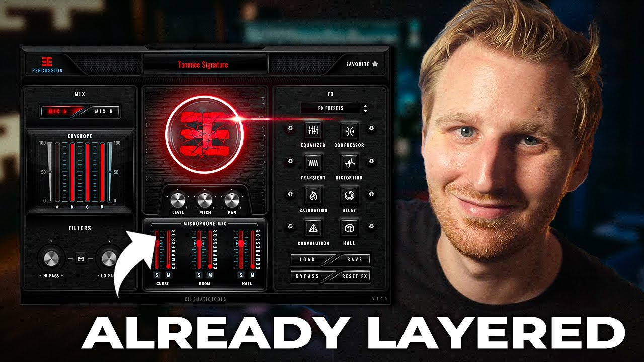 Tommee Profitt Percussion is EPIC (and Easy To Use)