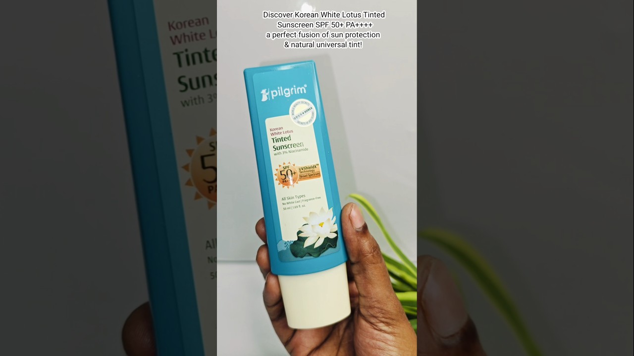 High coverage tinted sunscreen | Pilgrim’s tinted sunscreen SPF 50+ 
