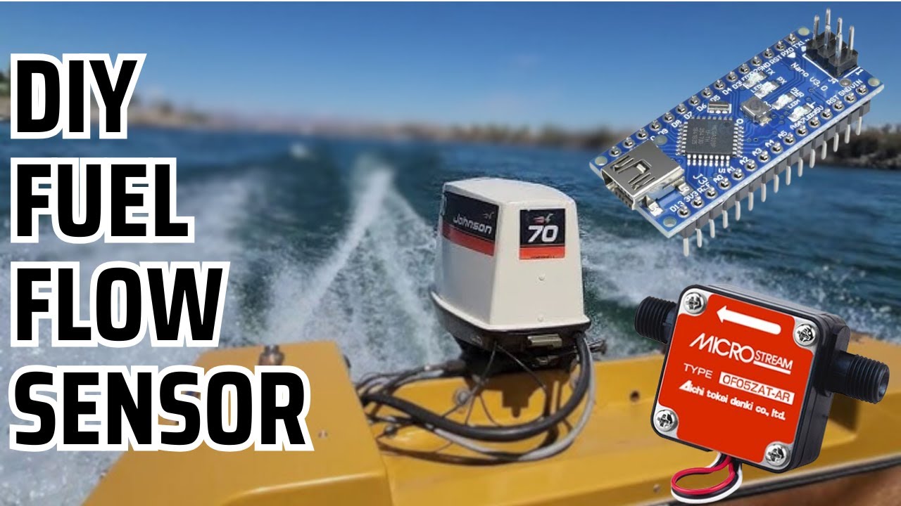 DIY Boat Fuel Flow Gauge (Arduino + OF05ZAT)
