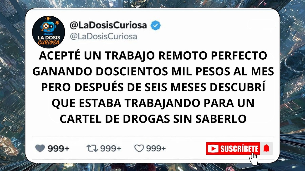 Mi TRABAJO PERFECTO era para NARCOS sin saberlo | PROTECCIÓN DE TESTIGOS me salvó la vida