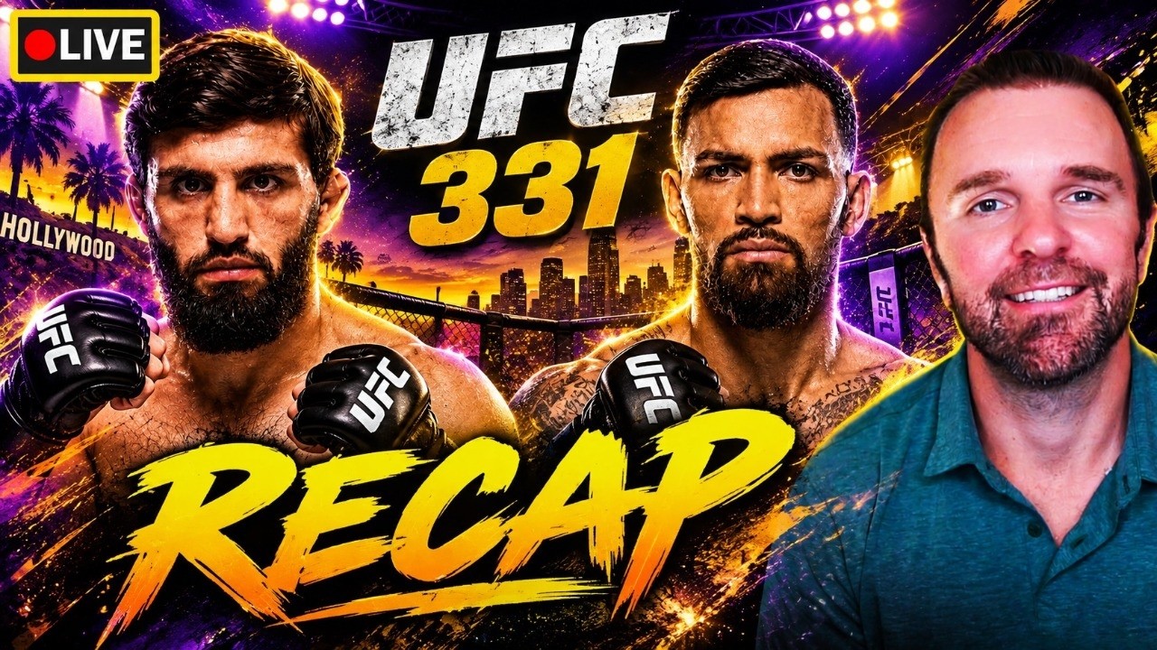 🔴UFC 331  Post-Fight Recap Show + Q&A