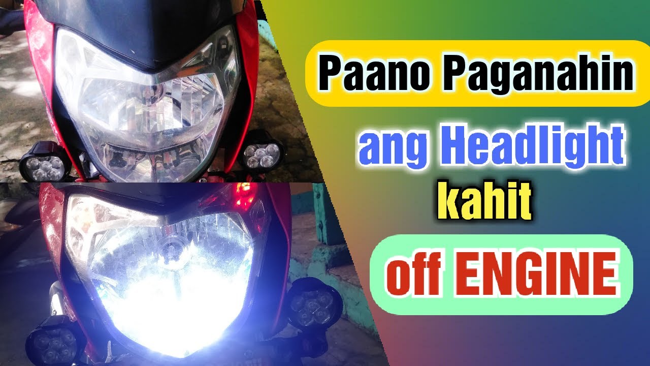 ROUSER 135 | Paano Paganahin ang HeadLight kahit hindi umaandar ang Makina?