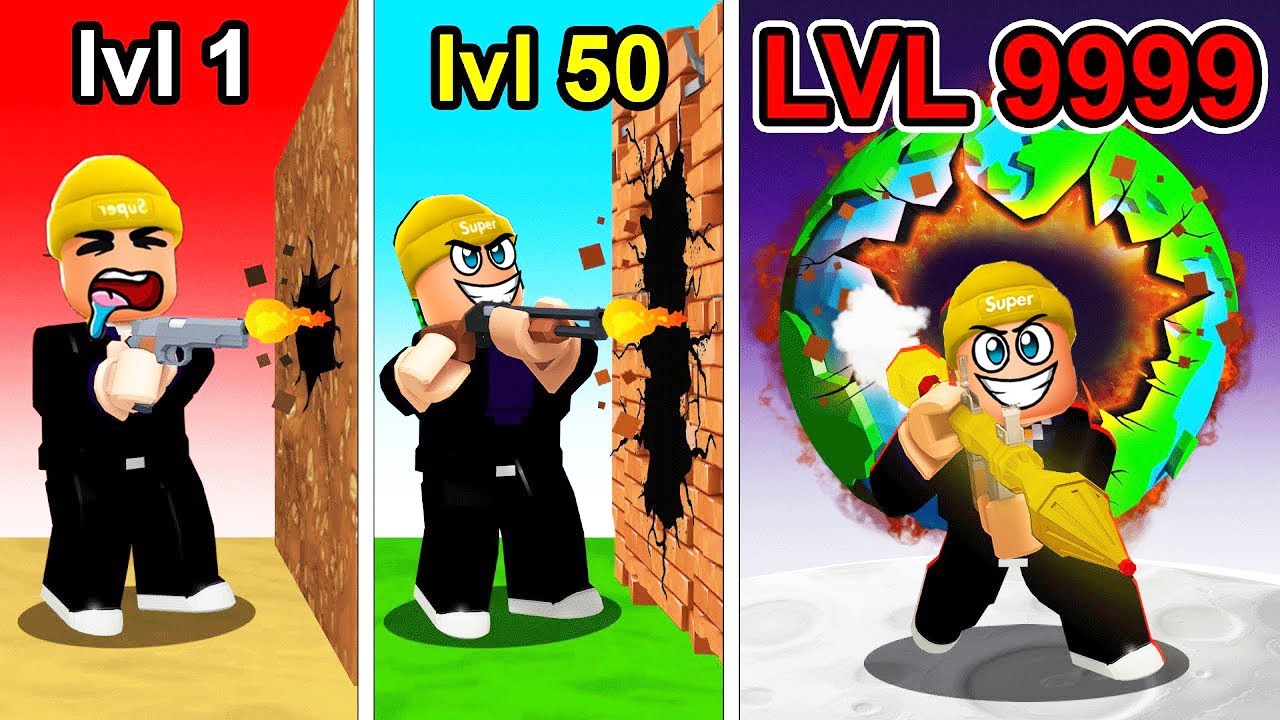 ich SCHIEßE durch 853,934,234 WÄNDE in ROBLOX