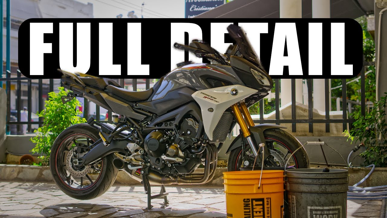 Yamaha Tracer 900 Makeover: Cleaning and Shining Up