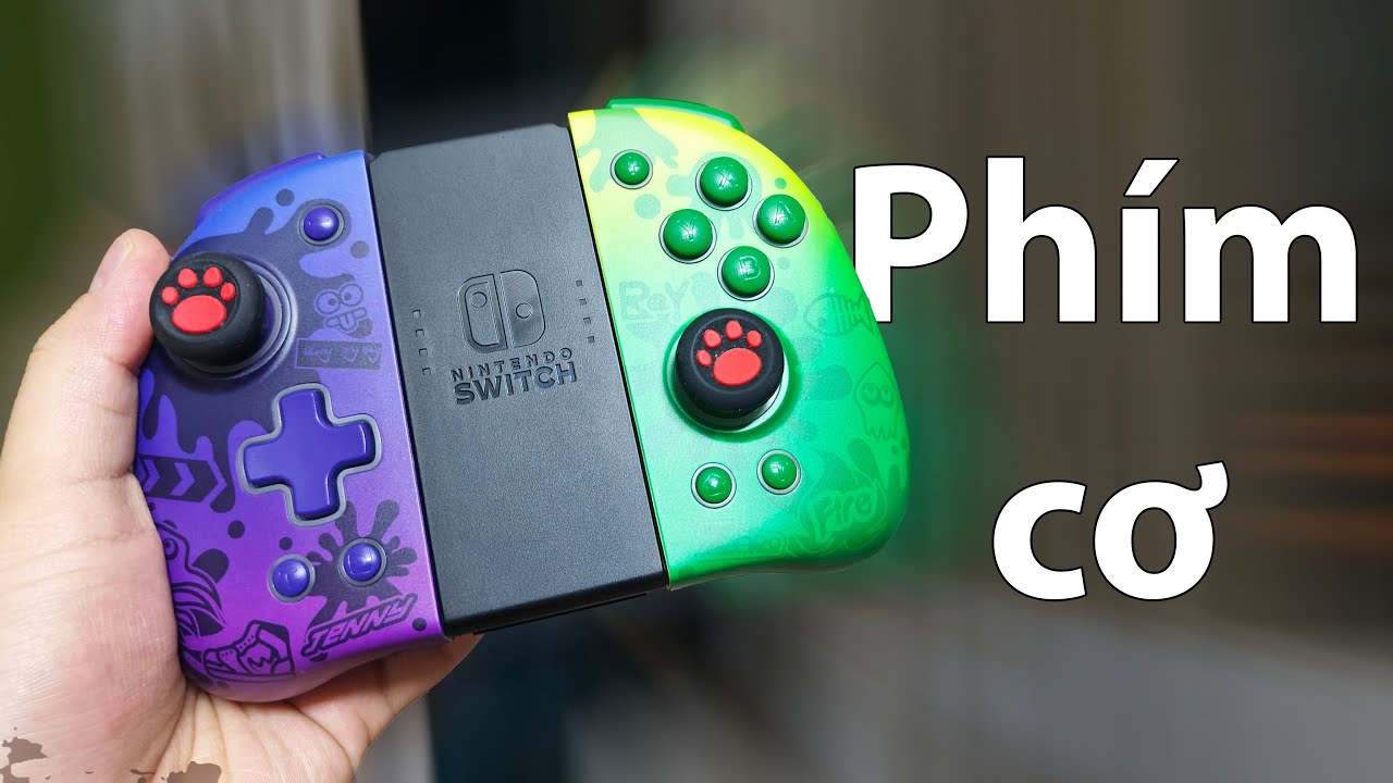 Bung nội thất iine Neptune và Mobapad M6 : Joycon phím cơ được mua nhiều nhất cho Nintendo Switch !