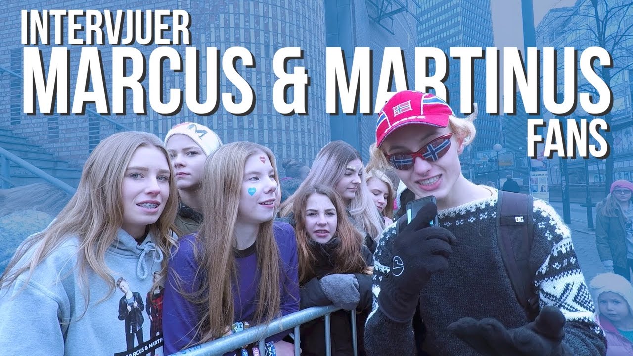 INTERVJUER MARCUS OG MARTINUS FANS - Kalle Kukvik i Oslo Spektrum