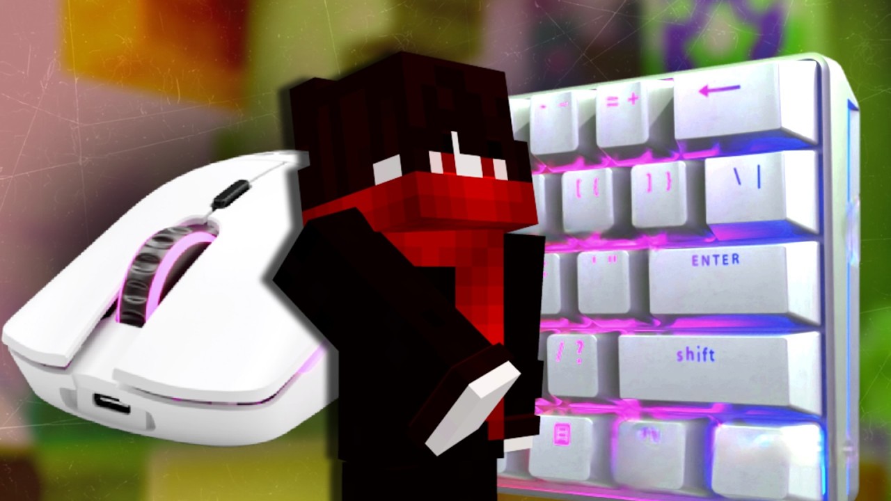 ASMR Keyboard & Mouse Sounds | Hive Bedwars