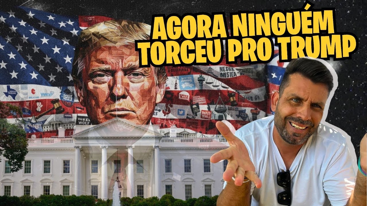 AGORA NINGUÉM TORCEU PRO TRUMP… 