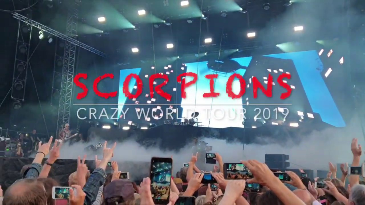 Scorpions Crazy World Tour Rosenheim 2019 27m5s HD720p60