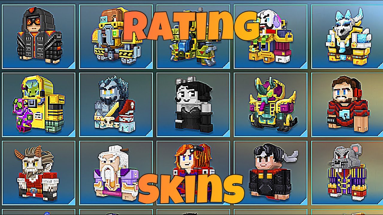 Rating Pixel Gun Skins 🗿