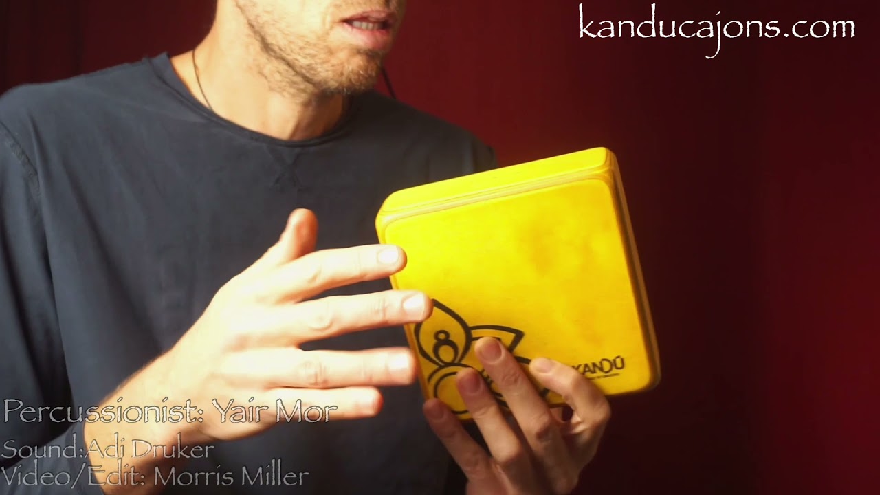 Kandu' Cajon's Clever Shaker Sahara - sound sample #2