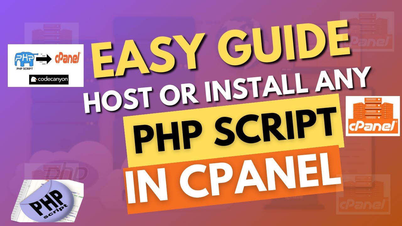 CPANEL: Host Or Install Any Php Script in Cpanel | EASY GUIDE 🚀🚀
