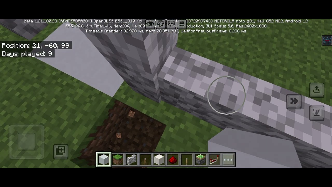 Minecraft easy morden house buld part 1