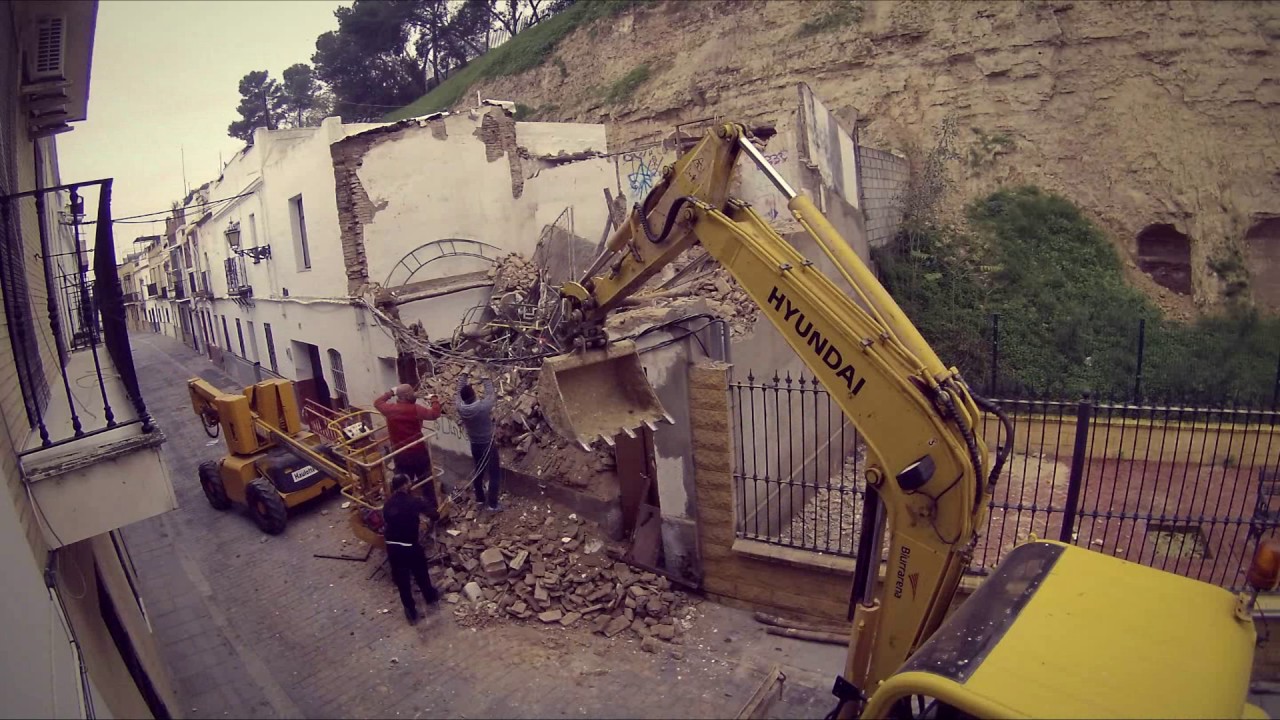 derribo de casa vieja en time lapse #timelapse #photography