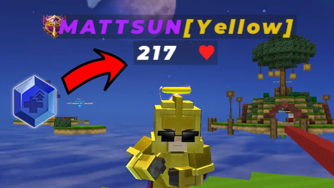 HP DUPLICATION Glitch with Develop Rune in BedWars (Blockman Go)