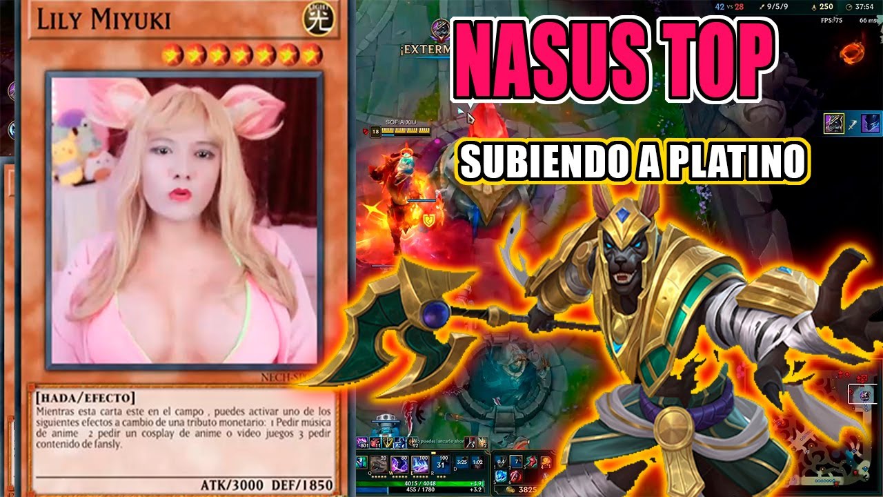 Nasus vs Darius top- Como ganar fácil la linea.