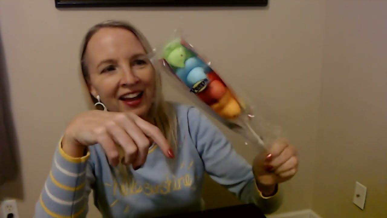 ASMR | Tasting Taco Truck Jelly Beans & Froot Loops Peeps (Soft Spoken)