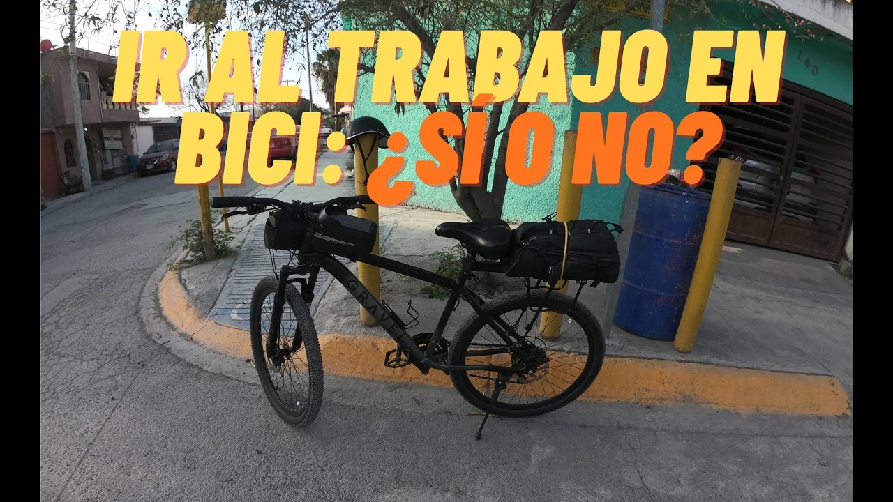 Acompáñame al trabajo en bicicleta!!
