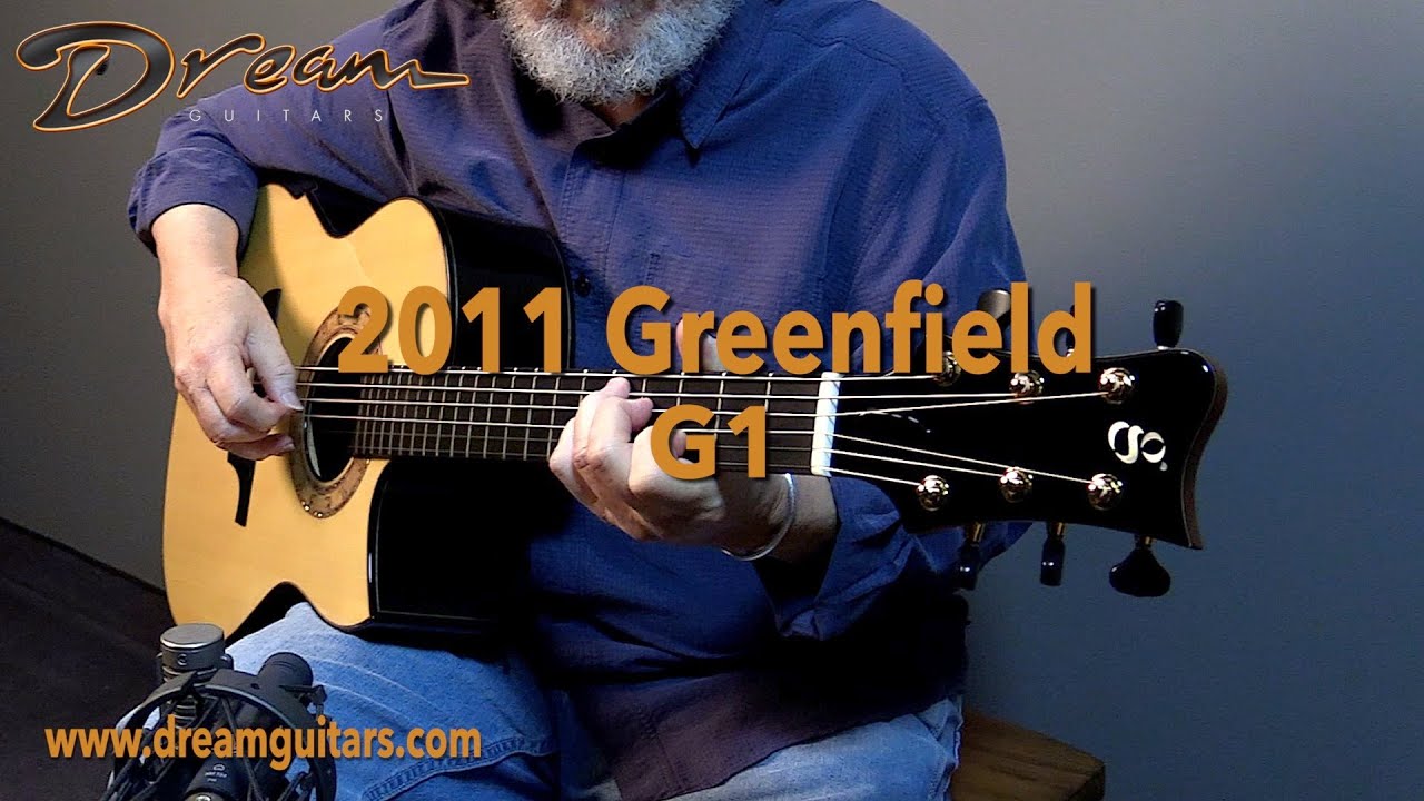 2011 Greenfield G1, Brazilian Rosewood & German Moonspruce