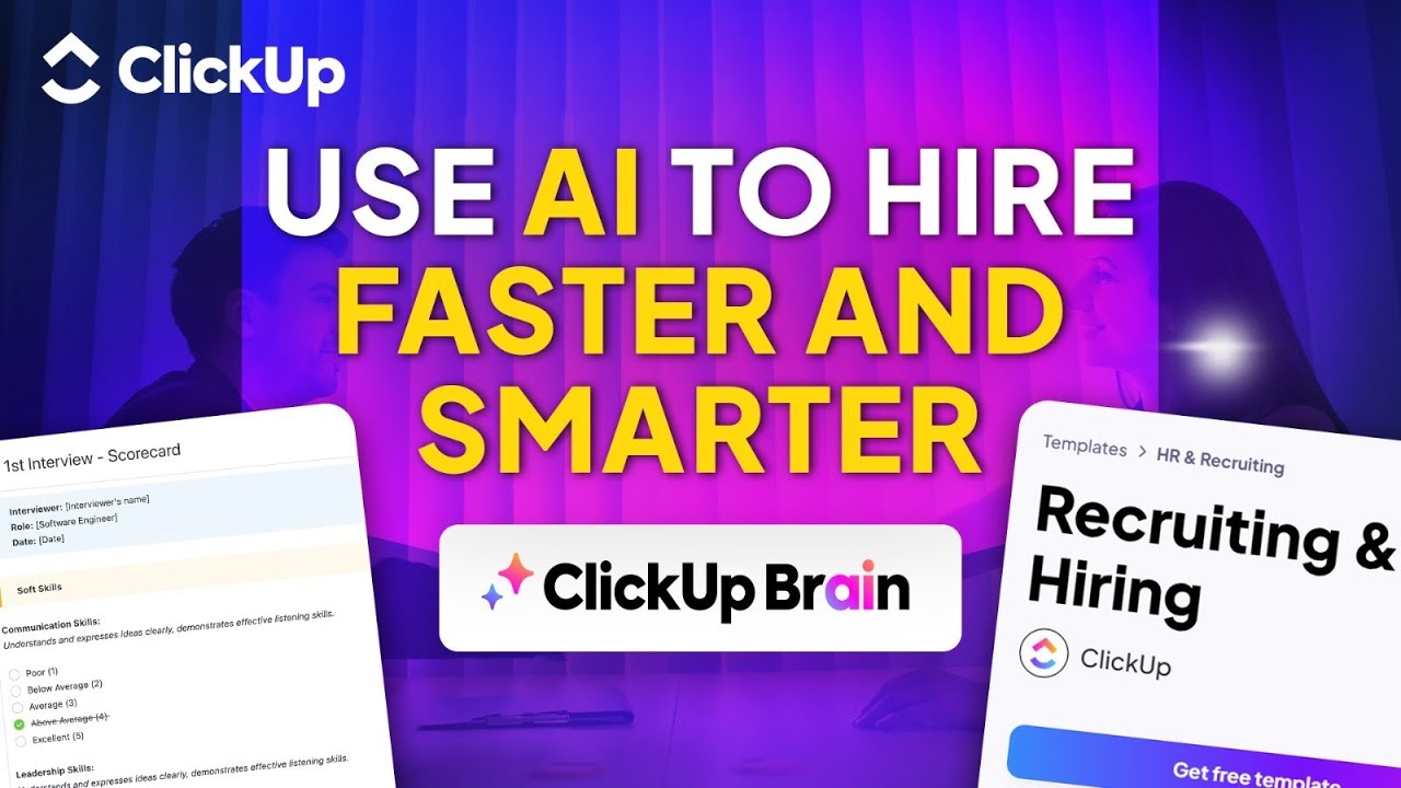 How to Use AI in Recruitment (Actionable Tips + 3 Free Templates Included) | ClickUp