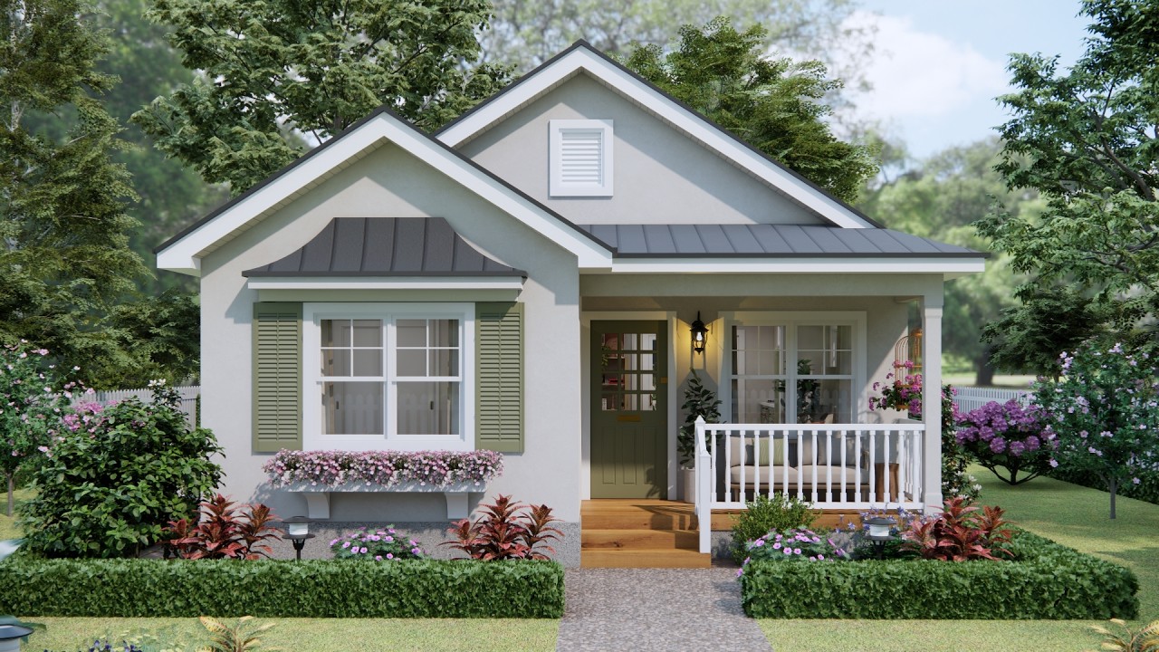 Peaceful Country Small House | Simple Living with Modern Comfort
