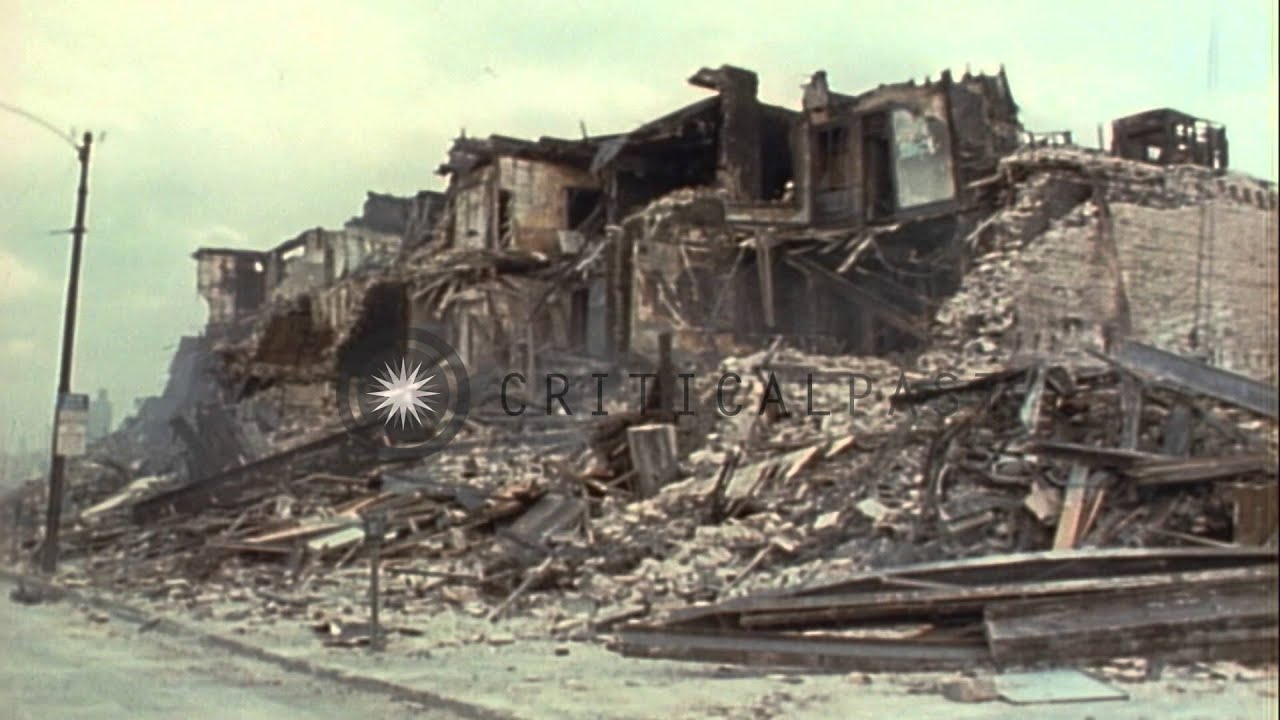 Aftermath of riots in Chicago, Illinois. HD Stock Footage