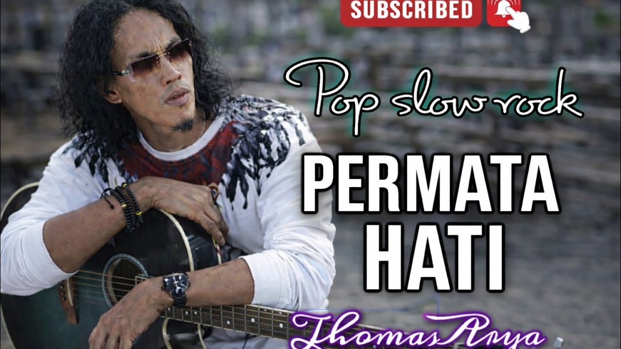 PERTAMA HATI - Thomas Arya | Pop slow rock cover IA video lirik 