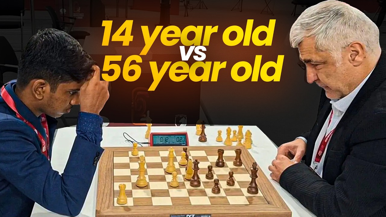 56-летний Иванчук против 14-летнего Гаутама Кришны Х | Чемпионат мира по быстрым шахматам ФИДЕ 2025