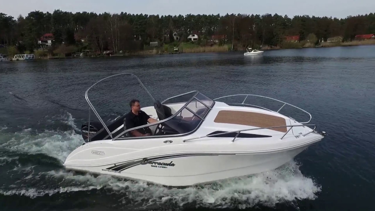 Bootsoutlet.de - Okiboats 585 Cabin Kajütboot Sportboot Cruiser