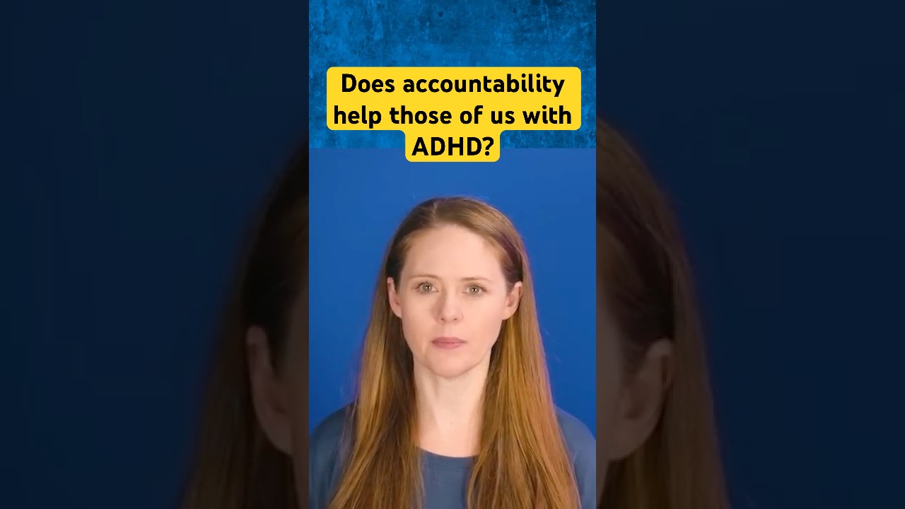 Tired of Failing Goals? Accountability Can Help! #shorts #adhd #howto