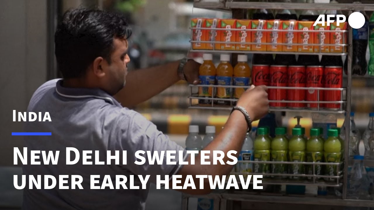 India's Delhi swelters under early heatwave | AFP