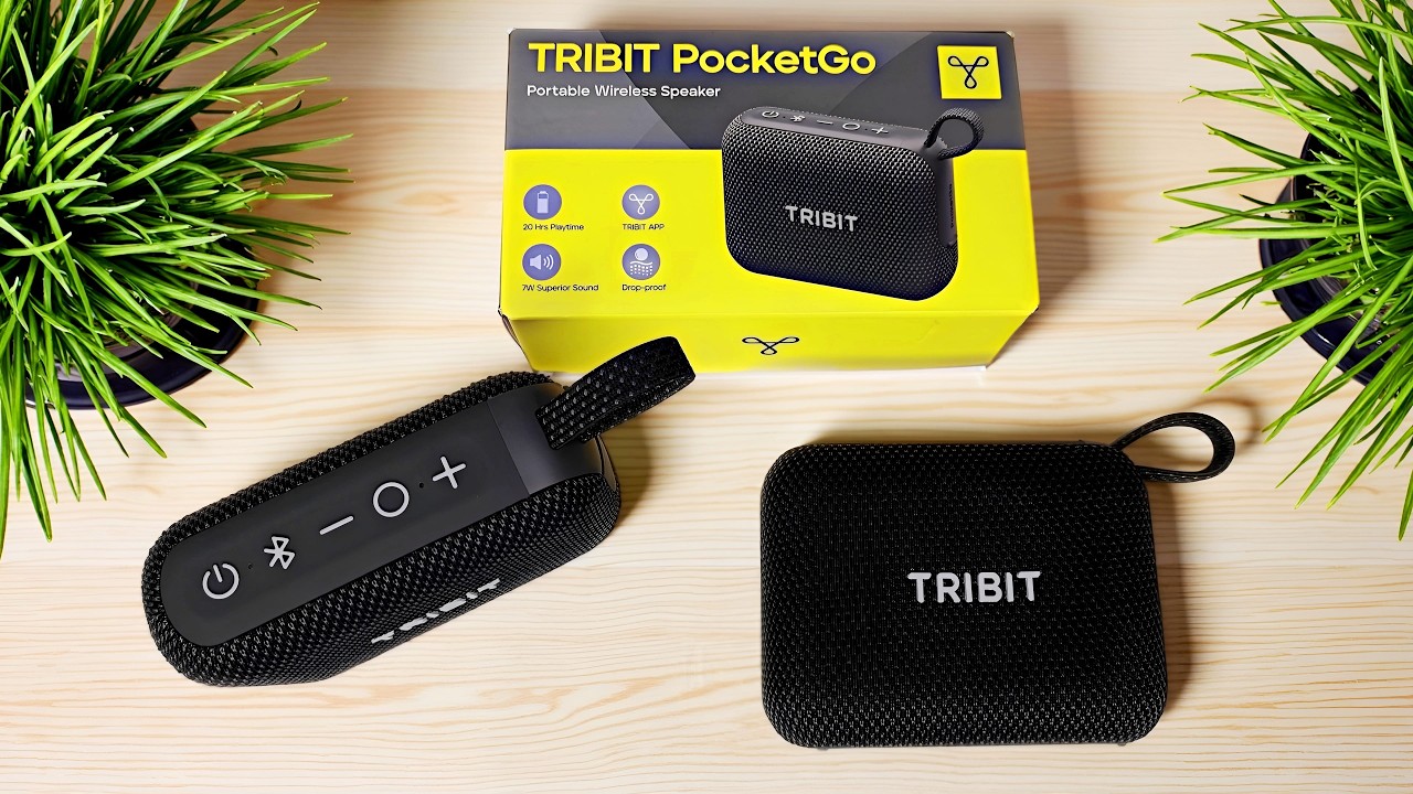 Колонка TRIBIT PocketGo Маленькая, но очень громкая