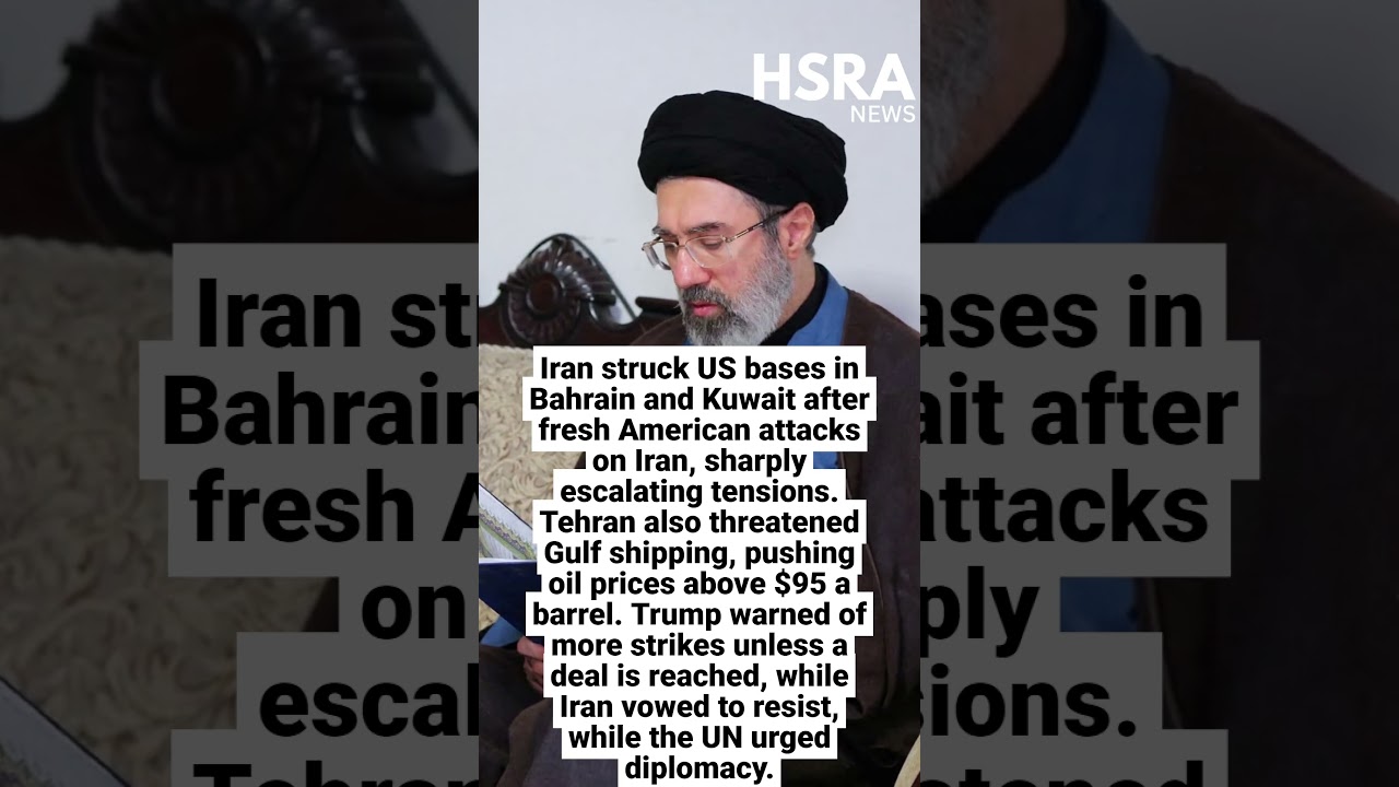 Iran Attacks US Bases After Fresh American Strikes | Trump Warns Of More Action #shorts #news #iran