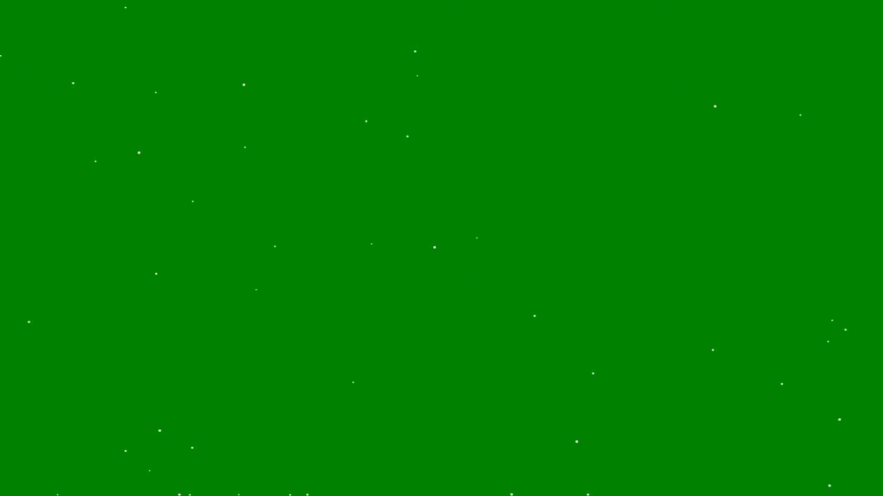 snow background green screen 2026