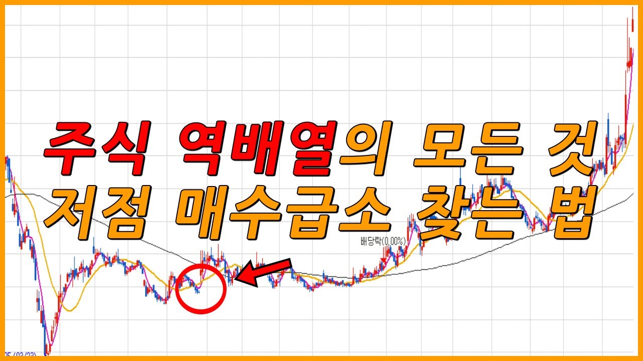 역배열에서 저점 잡는 법 역배열의 모든것
