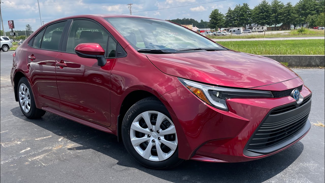 2025 Toyota Corolla Hybrid LE POV Test Drive & Review
