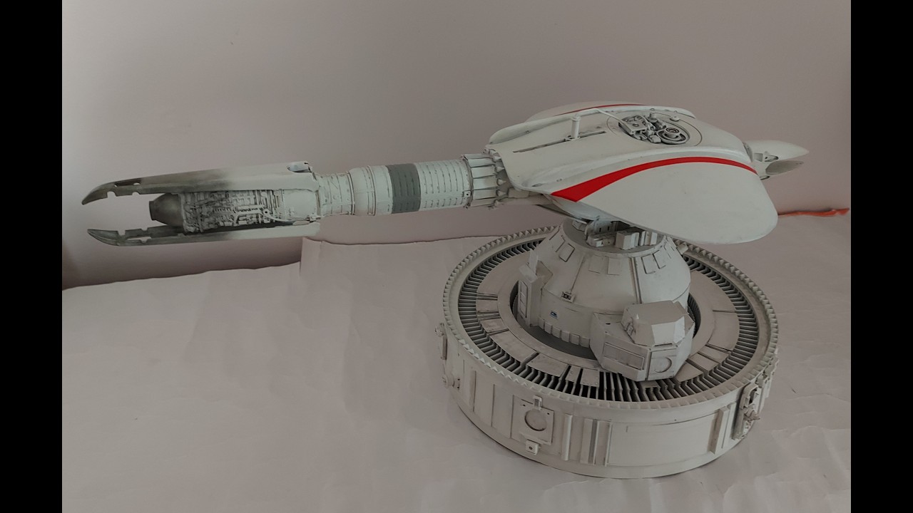 Building the Space 1999 Weapon Platform from The Dorcons - Part 2 -  finishing, painting, weathering