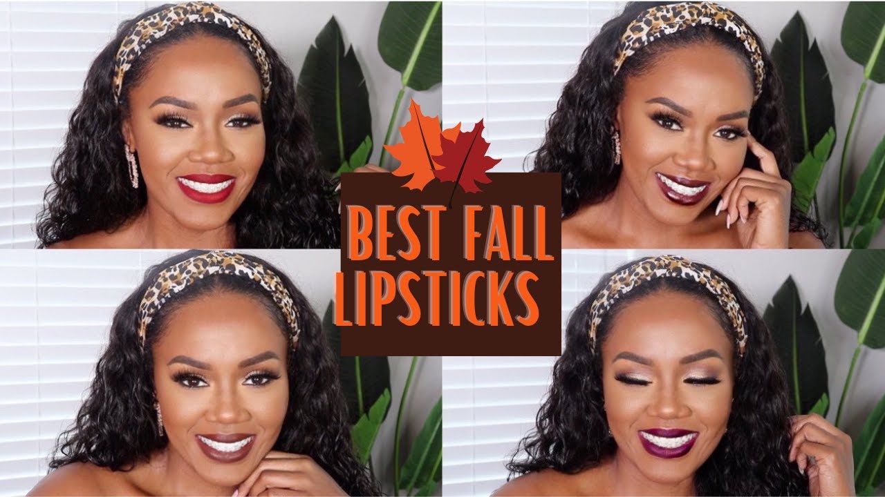 Best Fall Lipstick for Black Women