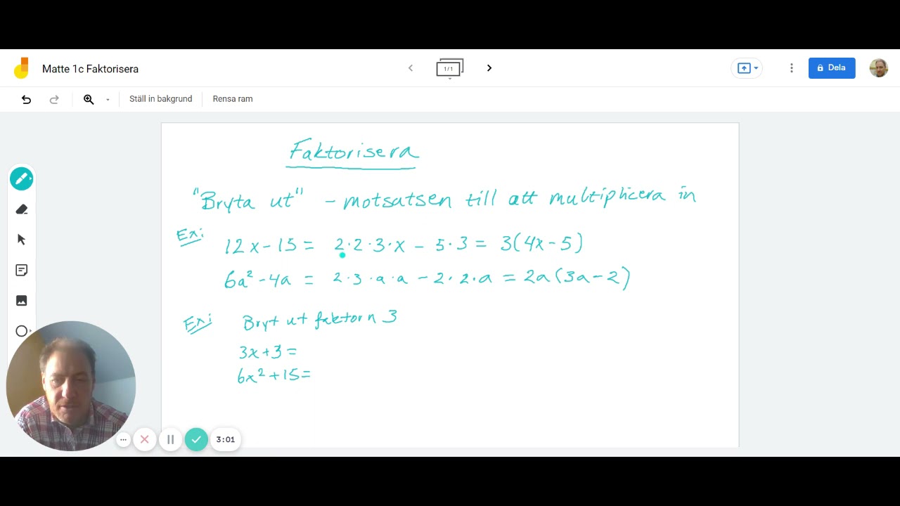 Matte 1c Faktorisera