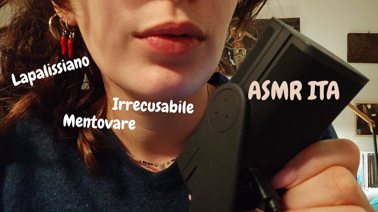 ASMR Parole Poco Conosciute - Sussurri per imparare e dormire