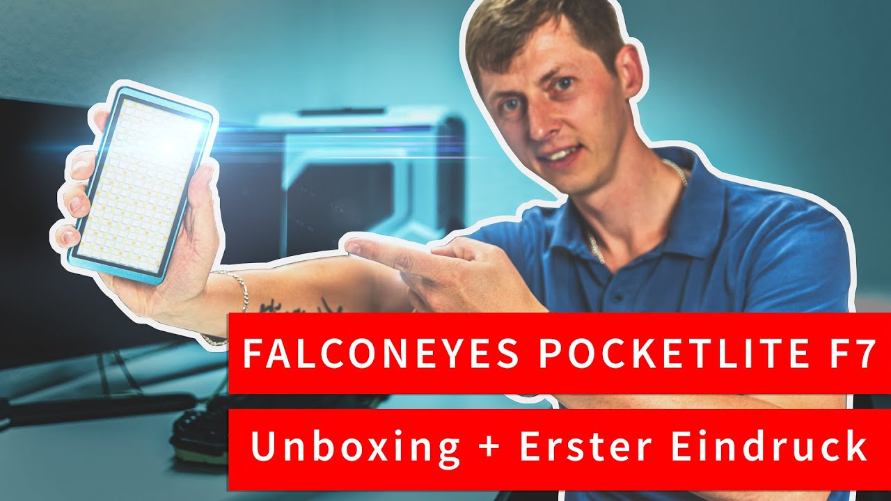 Falcon Eyes F7 Pocketlight | Unboxing & Erster Eindruck