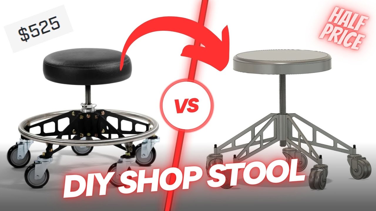 Why buy when you can build? - DIY Shop Stool